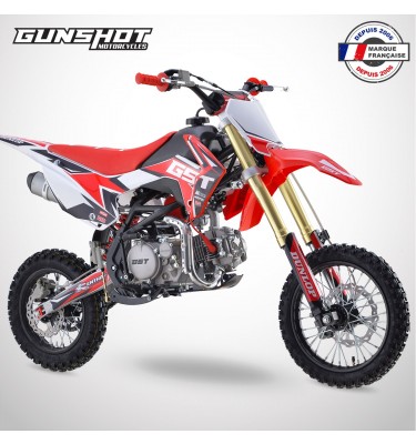 Pit Bike GUNSHOT 150 FX - 14/12 - Rouge - 2023