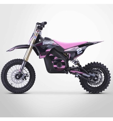 Moto enfant électrique RX 1000W - DIAMON MOTORS - Édition 2024 - Rose