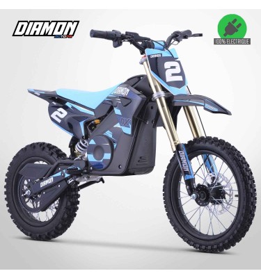 Moto enfant électrique RX 2000W - 14/12 - DIAMON MOTORS - Édition 2024 - Bleu