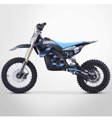 Moto enfant électrique RX 2000W - 14/12 - DIAMON MOTORS - Édition 2024 - Bleu