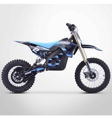 Moto enfant électrique RX 2000W - 14/12 - DIAMON MOTORS - Édition 2024 - Bleu