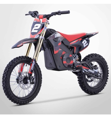 Moto enfant électrique RX 2000W - 14/12 - DIAMON MOTORS - Édition 2024 - Rouge