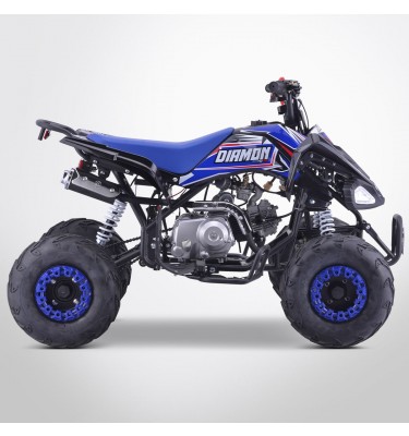 Quad enfant TYPHON 125 - Roues 7“ - DIAMON MOTORS - Édition 2024 - Bleu