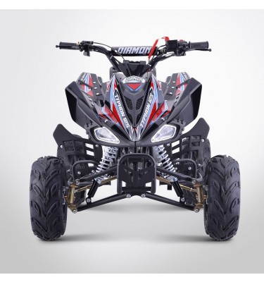 Quad enfant TYPHON 125 - Roues 7“ - DIAMON MOTORS - Édition 2024 - Rouge