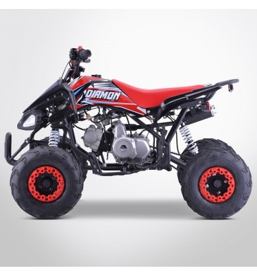 Quad enfant TYPHON 125 - Roues 7“ - DIAMON MOTORS - Édition 2024 - Rouge