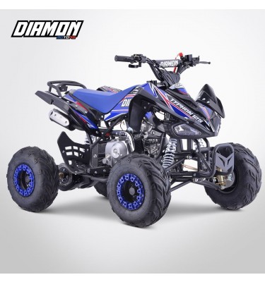 Quad enfant TYPHON 125 - Roues 7“ - DIAMON MOTORS - Édition 2024 - Bleu