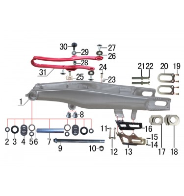 FIG 08 - Bras Oscillant