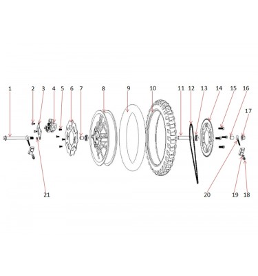 FIG.05 / Roue arrière