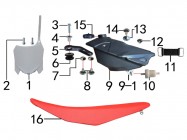 FIG 16 - Selle Réservoir