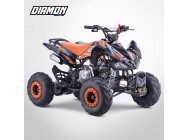 Quad enfant TYPHON 125 - Roues 7“ - DIAMON MOTORS - Édition 2024 - Orange