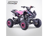 Quad enfant TYPHON 125 - Roues 7“ - DIAMON MOTORS - Édition 2024 - Rose